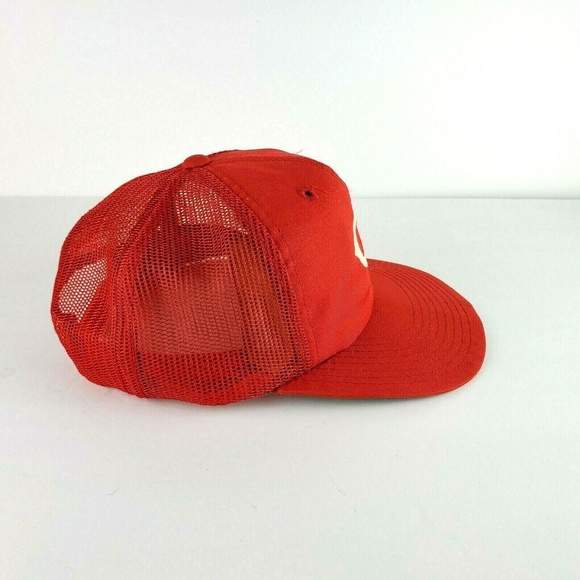 Vintage Cincinnati Reds Plain Logo Snapback Hat - Picture 4 of 6